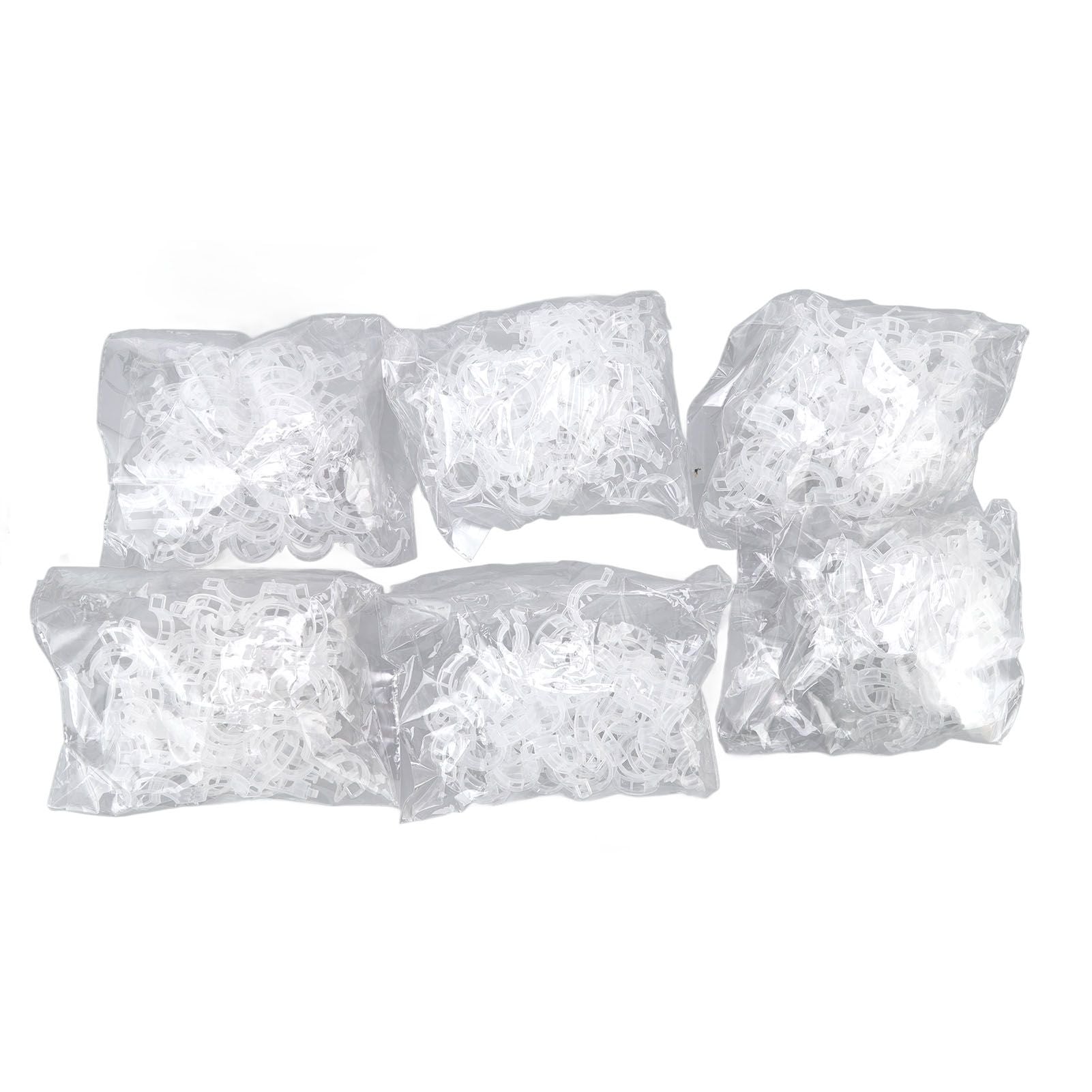 300Pcs Plastic Tomato Clips Good Fixation Support Reusable Plant Support Clips for Various Vegetables Flowers V1294-YM0523-3111220095511
