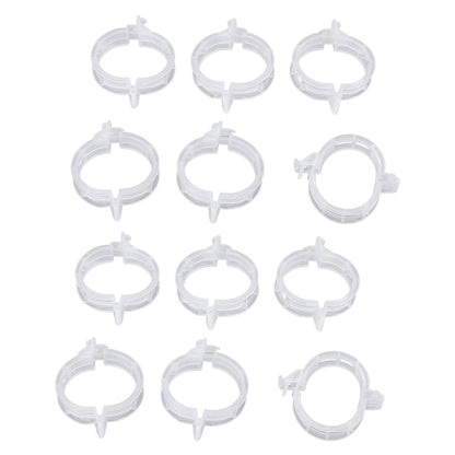 300Pcs Plastic Tomato Clips Good Fixation Support Reusable Plant Support Clips for Various Vegetables Flowers V1294-YM0523-3111220095511