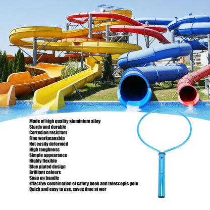 Pool Emergency Hook Round Aluminium Alloy Safety Hook for Swimming Pool Water Park V1294-YM0523-3111220097711