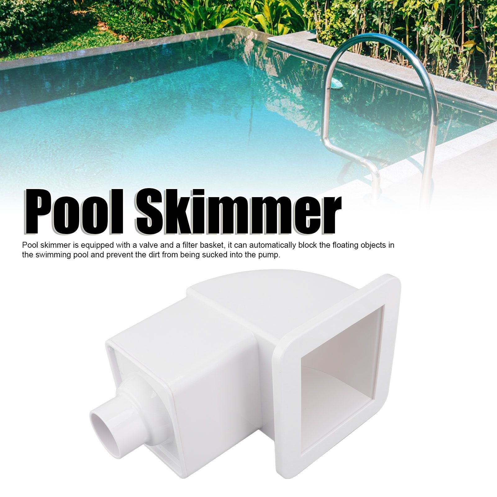 Pool Skimmer Pool Drainage Skimmer Swimming Pool Accessories for Home and Commercial Use V1294-YM0523-3111220098211