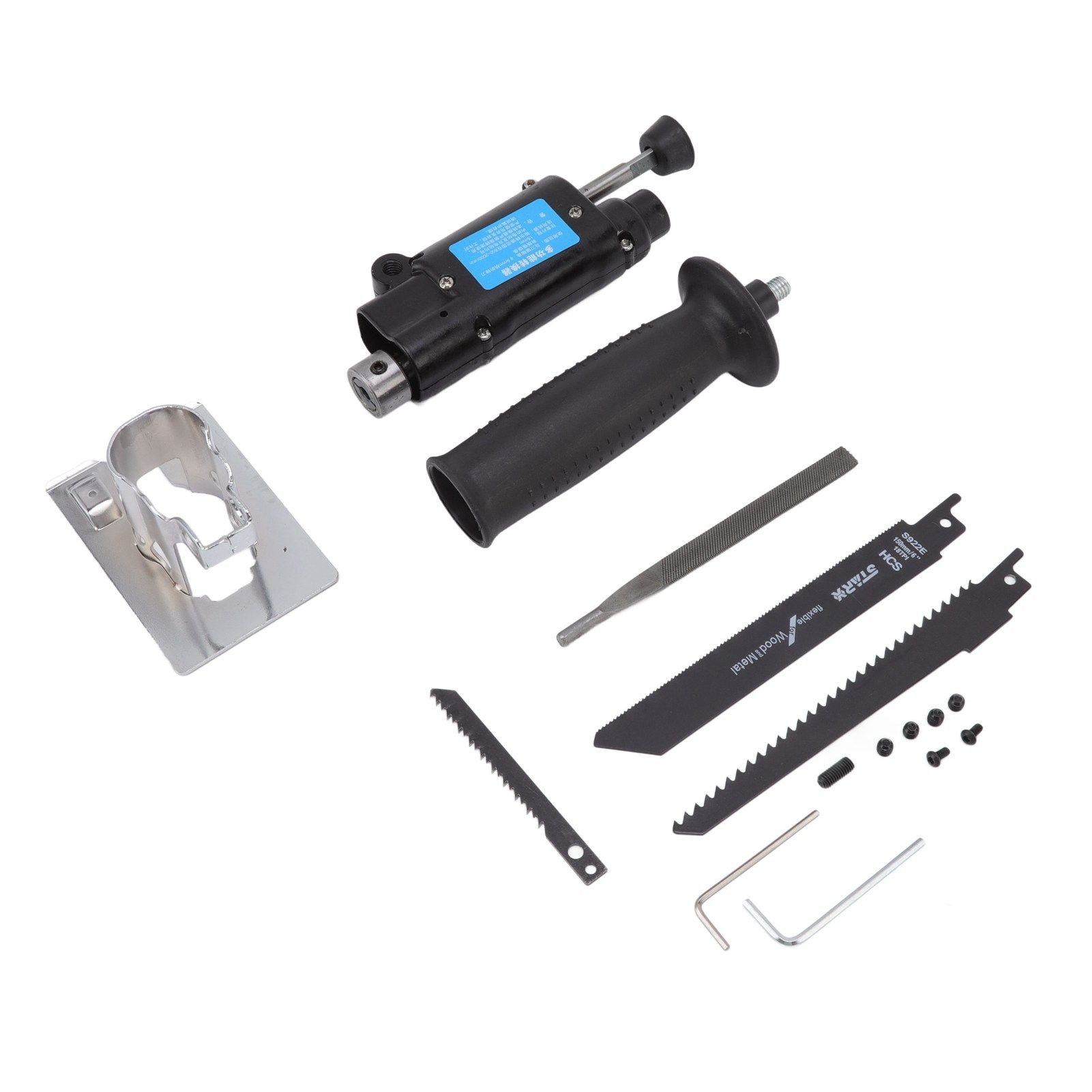 Electric Reciprocating Saw Portable Handheld Electric Drill Saw with Lock Button for Cutting Wood V1294-YM0523-3111220098811