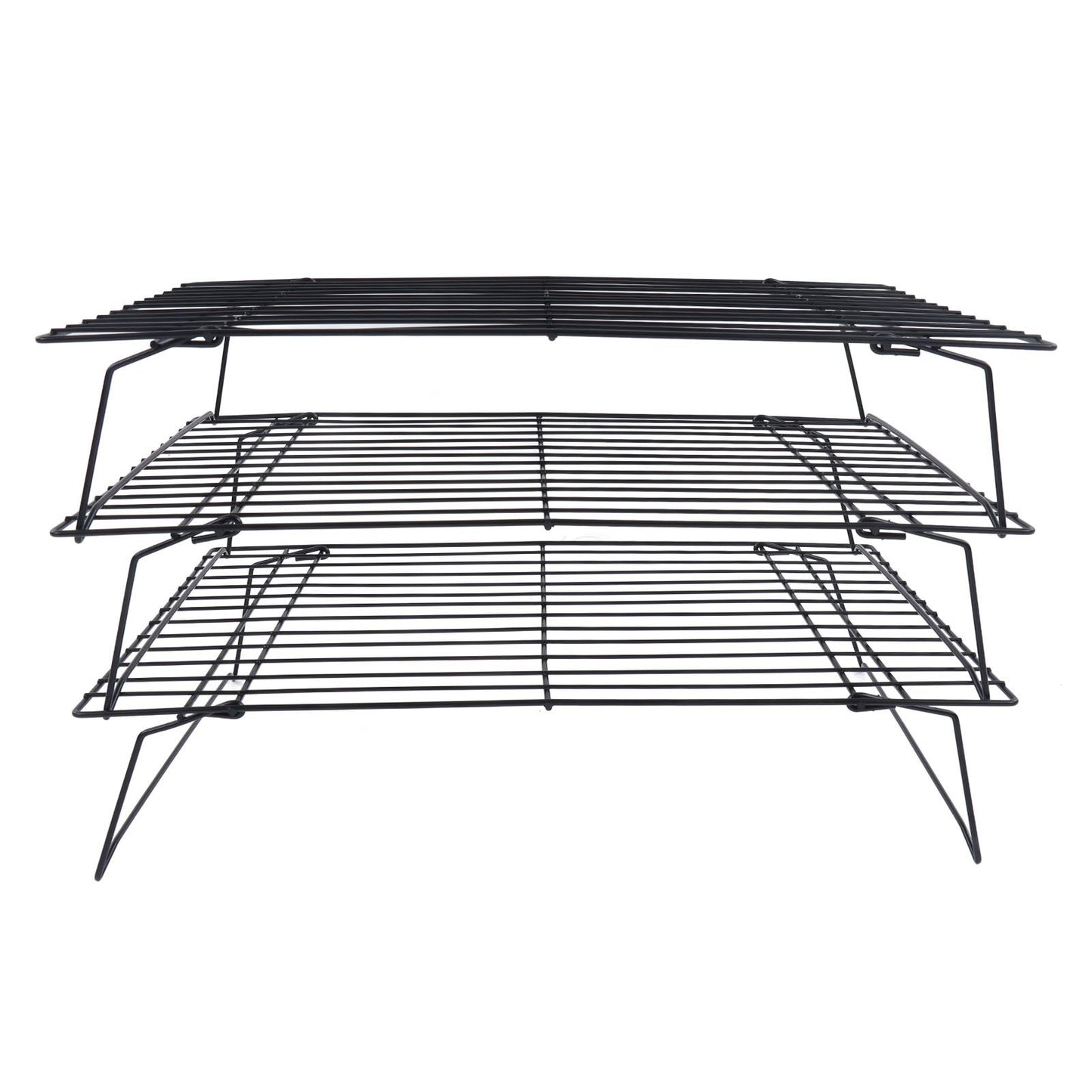 13 Inch Iron Baking Rack 3 Layer Non Stick Cooling Racks for Cooking Baking Cake Biscuits V1294-YM0523-3111220099011