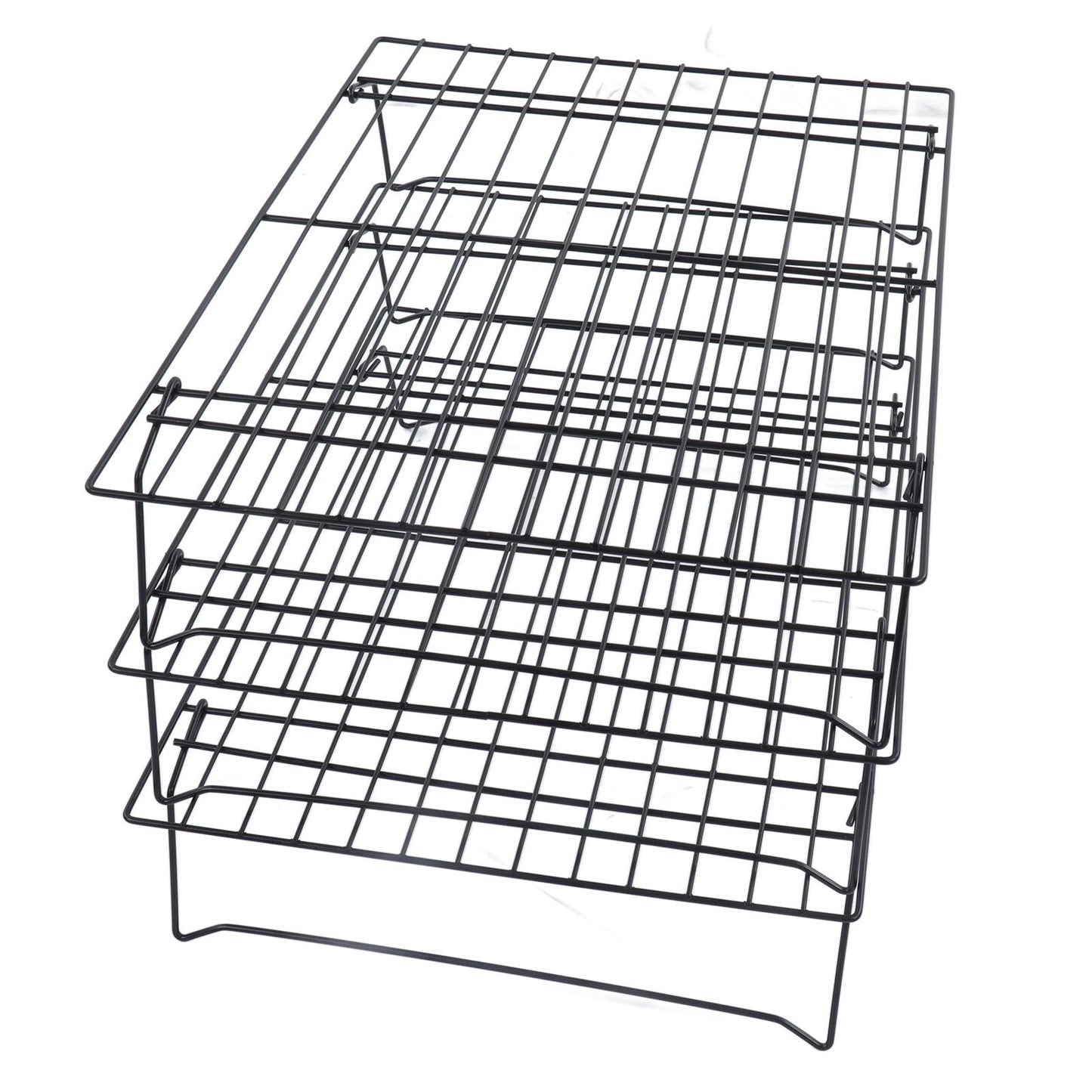 13 Inch Iron Baking Rack 3 Layer Non Stick Cooling Racks for Cooking Baking Cake Biscuits V1294-YM0523-3111220099011