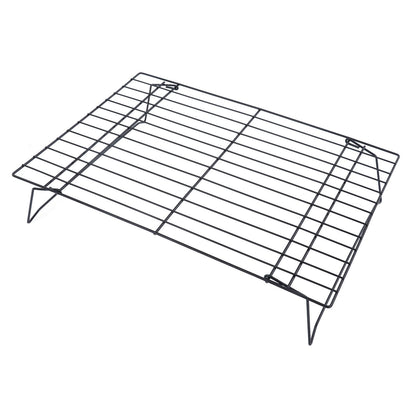 13 Inch Iron Baking Rack 3 Layer Non Stick Cooling Racks for Cooking Baking Cake Biscuits V1294-YM0523-3111220099011