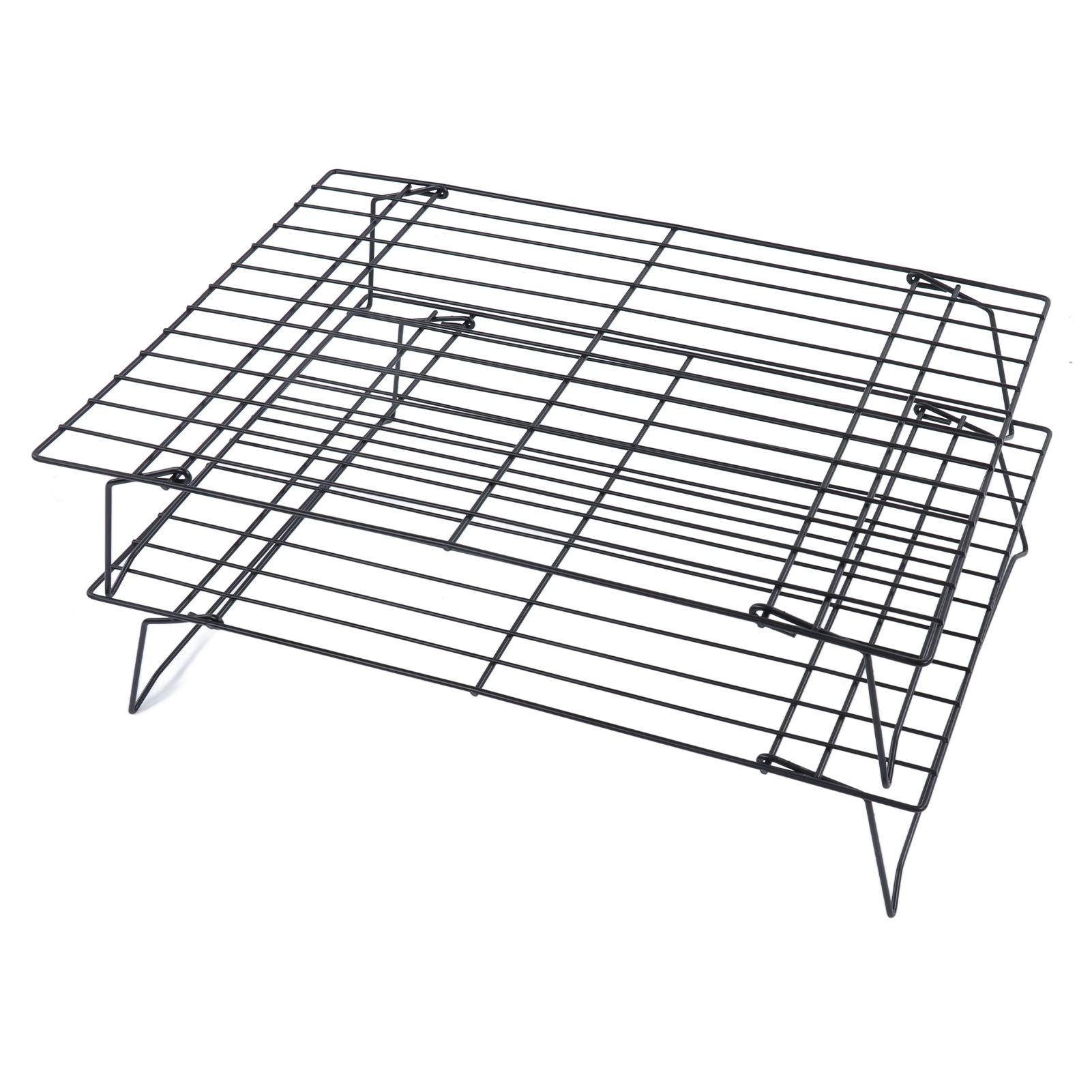 13 Inch Iron Baking Rack 3 Layer Non Stick Cooling Racks for Cooking Baking Cake Biscuits V1294-YM0523-3111220099011