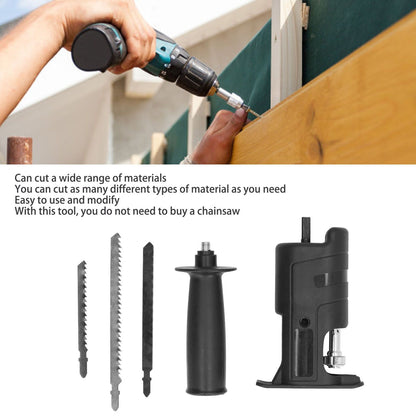 Reciprocating Saw Adapter Professional Electric Saw Conversion Head for Wood Metal Cutting V1294-YM0523-3111220099511