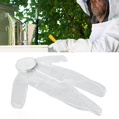 Bee Suit Summer Breathable Ultra Thin Soft Comfortable Cotton Full Body Beeproof Clothing Beekeeping Tools V1294-YM0523-3111220099711