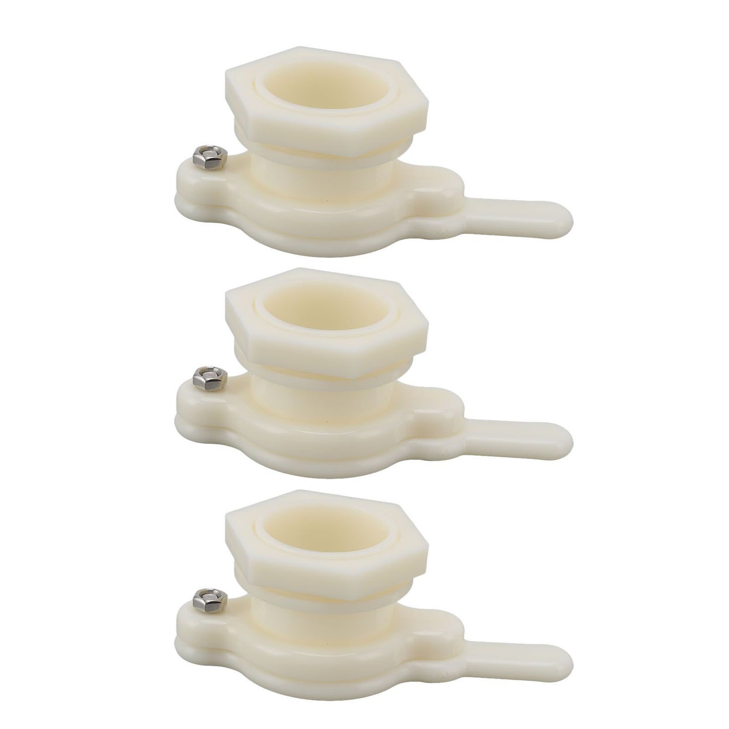 3pcs Beekeeping Integrated Honey Gate Extractor Plastic Honey Gate Valve for Beekeeping Accessory V1294-YM0523-3111220100511