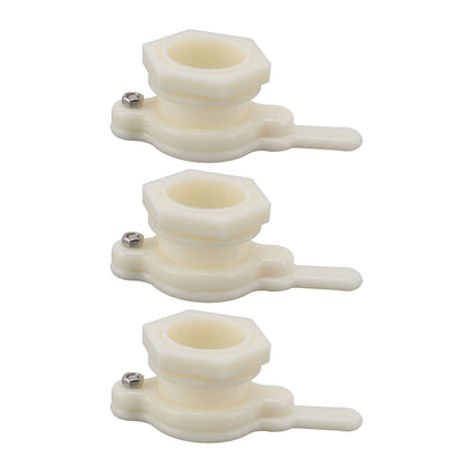 3pcs Beekeeping Integrated Honey Gate Extractor Plastic Honey Gate Valve for Beekeeping Accessory V1294-YM0523-3111220100511