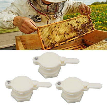 3pcs Beekeeping Integrated Honey Gate Extractor Plastic Honey Gate Valve for Beekeeping Accessory V1294-YM0523-3111220100511