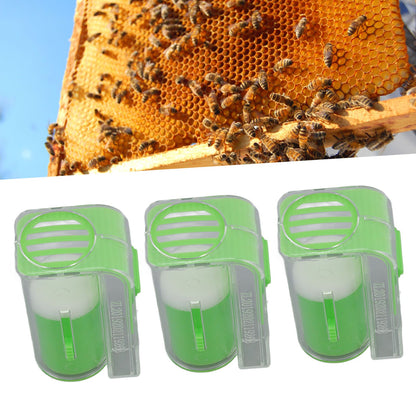 3Pcs Queen Bee Marking Cage Catcher Plastic One Handed Bee Queen Marker Bottle Beekeeping Tools for V1294-YM0523-3111220100813