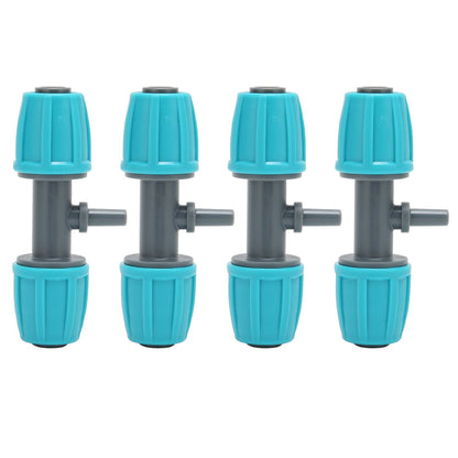10PCS 16mm to 4/7 Barbed Tee Irrigation Tube Reducing Tee Connector Fitting for Garden Courtyard V1294-YM0523-3111220101711
