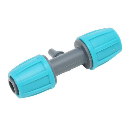 10PCS 16mm to 4/7 Barbed Tee Irrigation Tube Reducing Tee Connector Fitting for Garden Courtyard V1294-YM0523-3111220101711