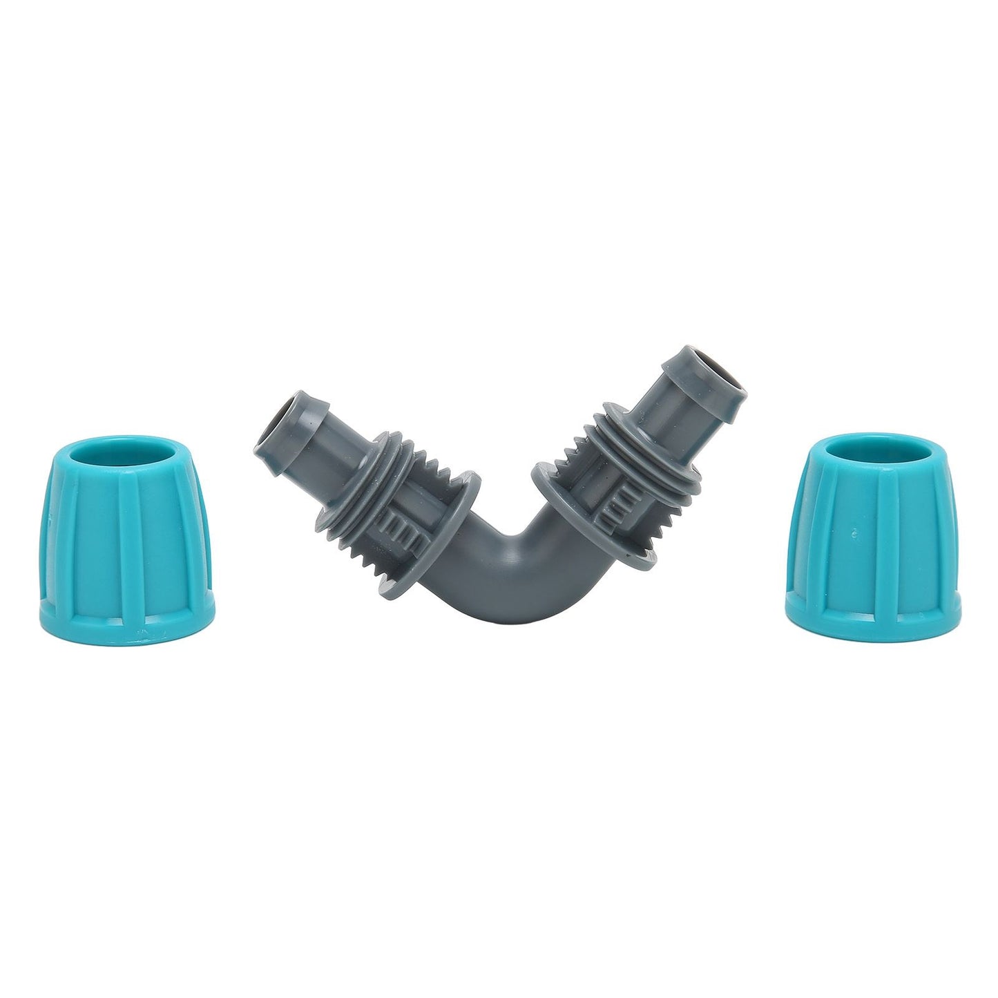 10PCS 16mm Lock Barbed Connector PE 90 degrees Elbow Hose Joint Garden Agricultural Drip Irrigation Fitting V1294-YM0523-3111220102411