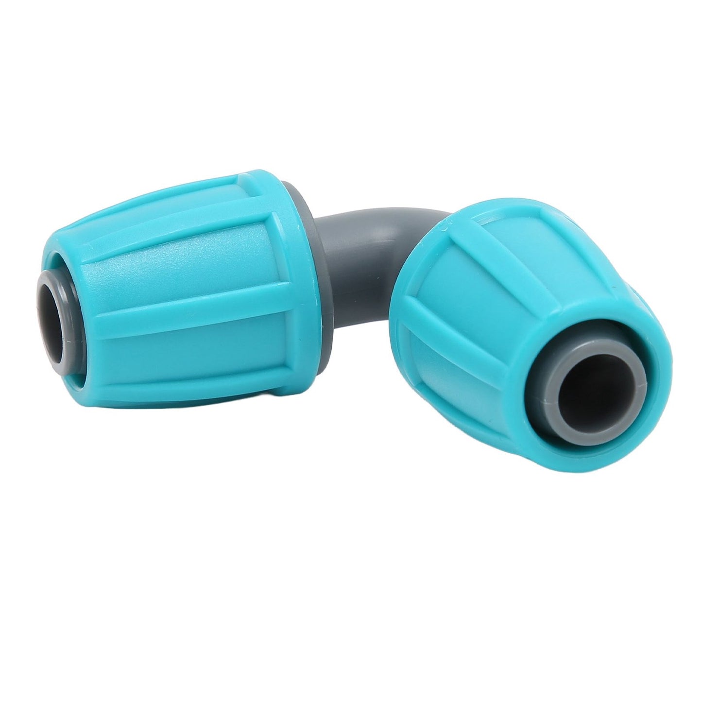 10PCS 16mm Lock Barbed Connector PE 90 degrees Elbow Hose Joint Garden Agricultural Drip Irrigation Fitting V1294-YM0523-3111220102411