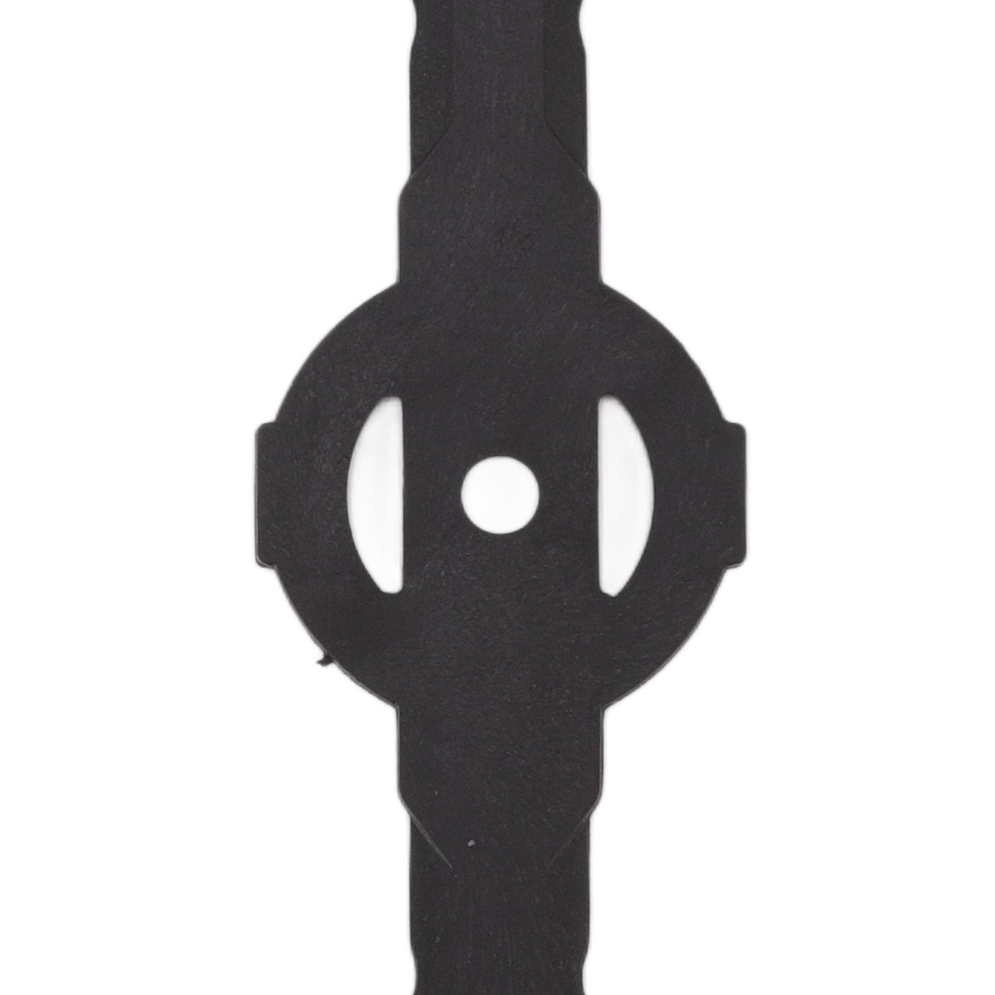 20Pcs Plastic Lawn Mower Blades Garden Electric Grass Trimmer Long Blade Trimmer Accessories Black V1294-YM0523-3111220102611