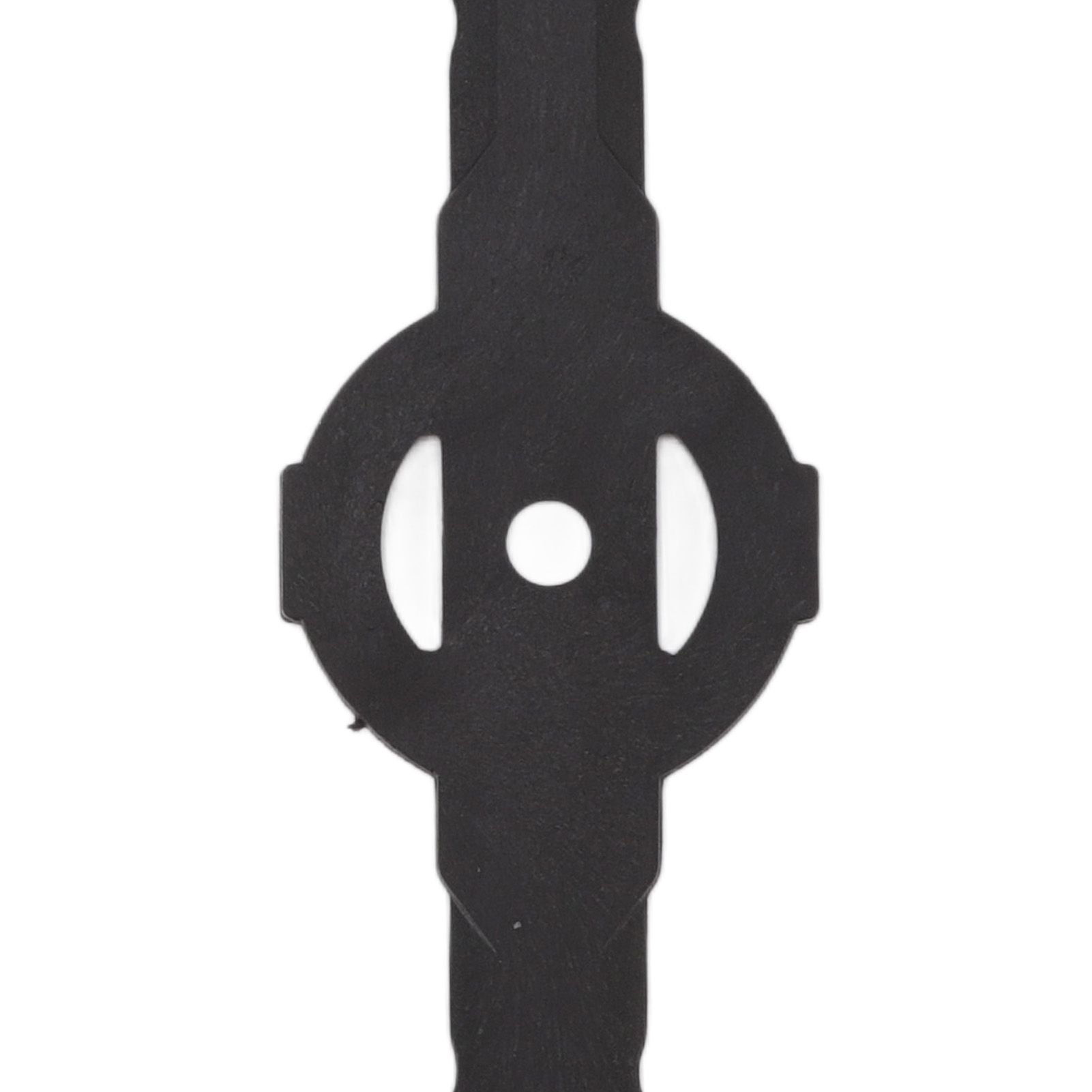 20Pcs Plastic Lawn Mower Blades Garden Electric Grass Trimmer Long Blade Trimmer Accessories Black V1294-YM0523-3111220102611