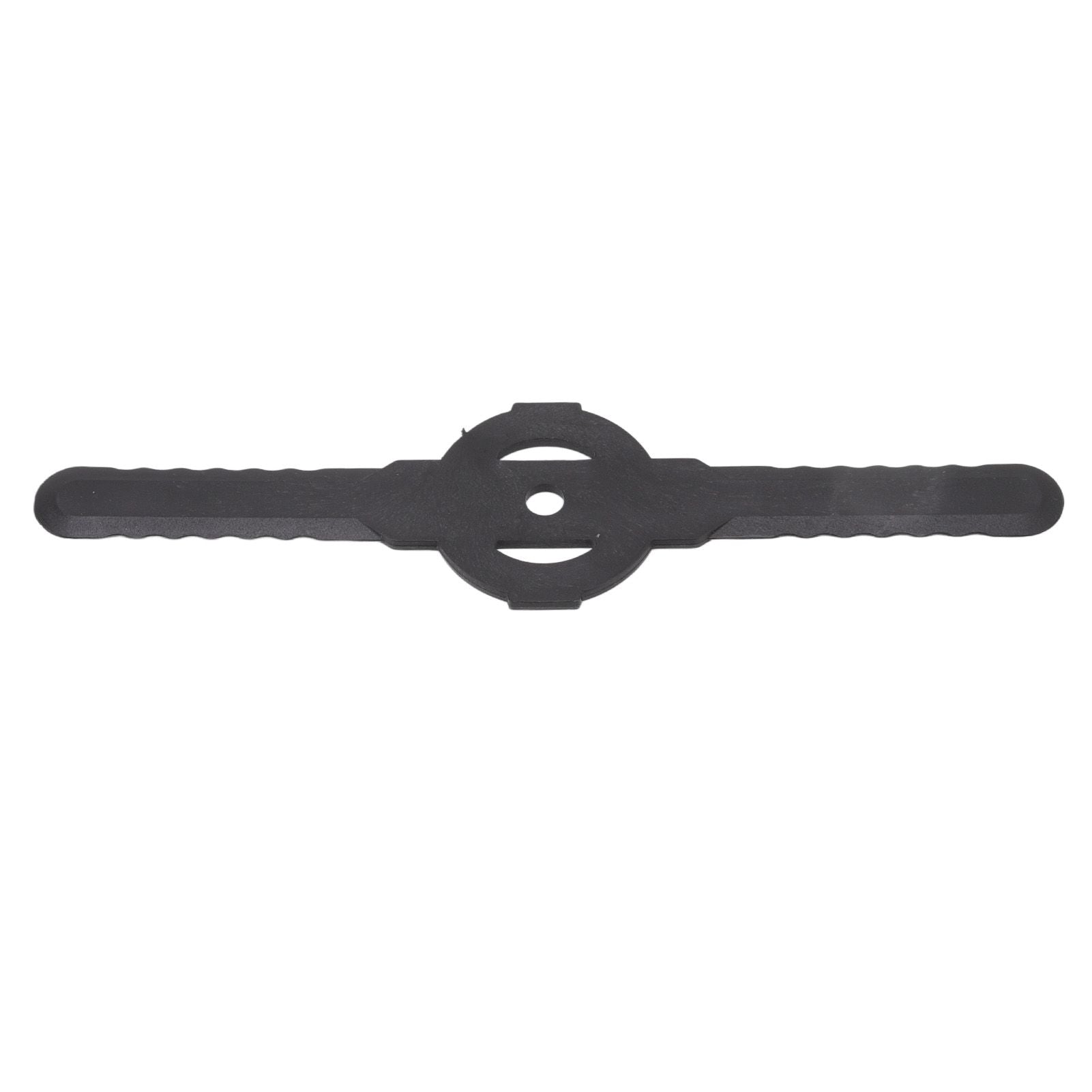 20Pcs Plastic Lawn Mower Blades Garden Electric Grass Trimmer Long Blade Trimmer Accessories Black V1294-YM0523-3111220102611
