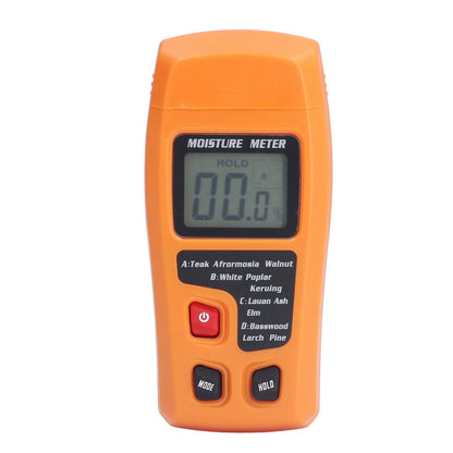 Wood Moisture Meter High Accuracy 4 Modes Orange Moisture Detector for Medicinal Building Materials Paper V1294-YM0523-3111220104111