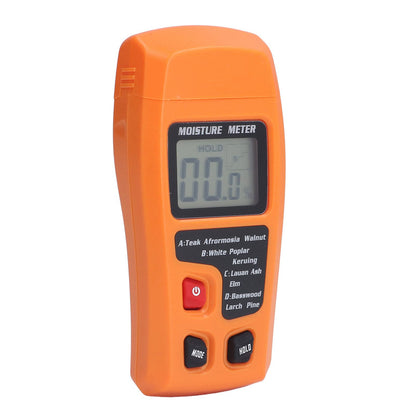Wood Moisture Meter High Accuracy 4 Modes Orange Moisture Detector for Medicinal Building Materials Paper V1294-YM0523-3111220104111