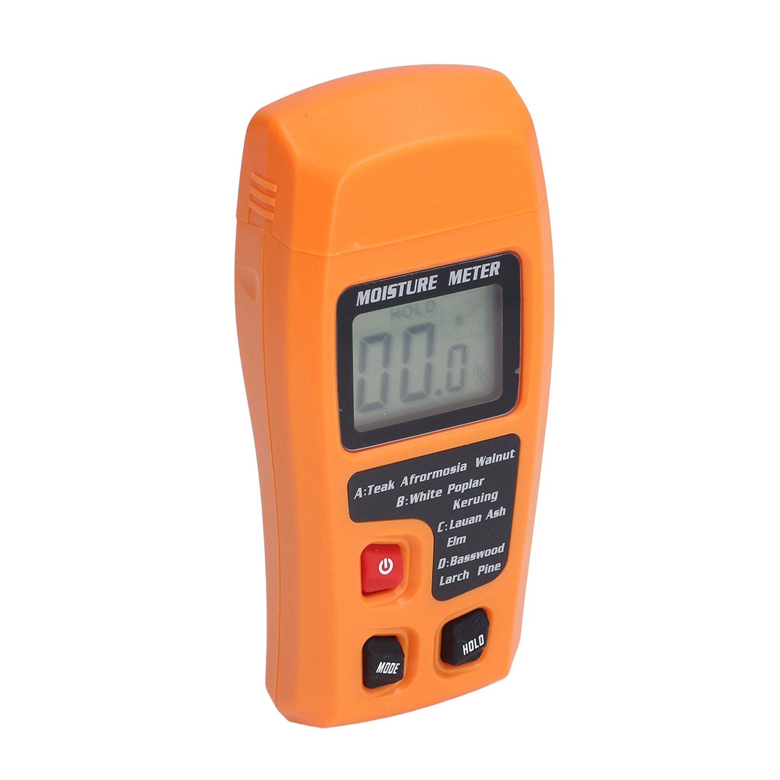 Wood Moisture Meter High Accuracy 4 Modes Orange Moisture Detector for Medicinal Building Materials Paper V1294-YM0523-3111220104111