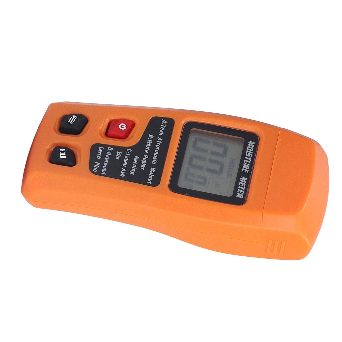 Wood Moisture Meter High Accuracy 4 Modes Orange Moisture Detector for Medicinal Building Materials Paper V1294-YM0523-3111220104111
