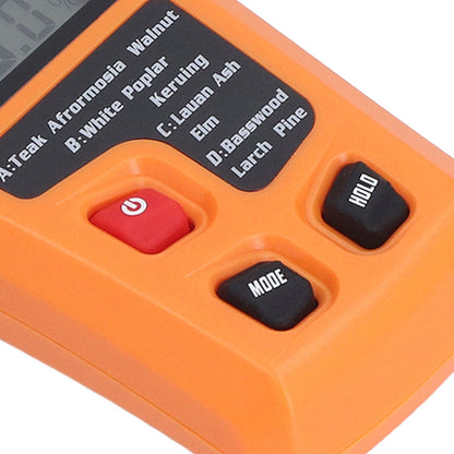 Wood Moisture Meter High Accuracy 4 Modes Orange Moisture Detector for Medicinal Building Materials Paper V1294-YM0523-3111220104111