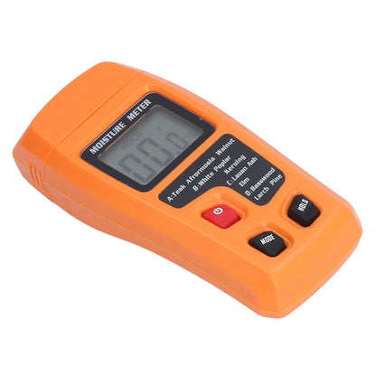 Wood Moisture Meter High Accuracy 4 Modes Orange Moisture Detector for Medicinal Building Materials Paper V1294-YM0523-3111220104111
