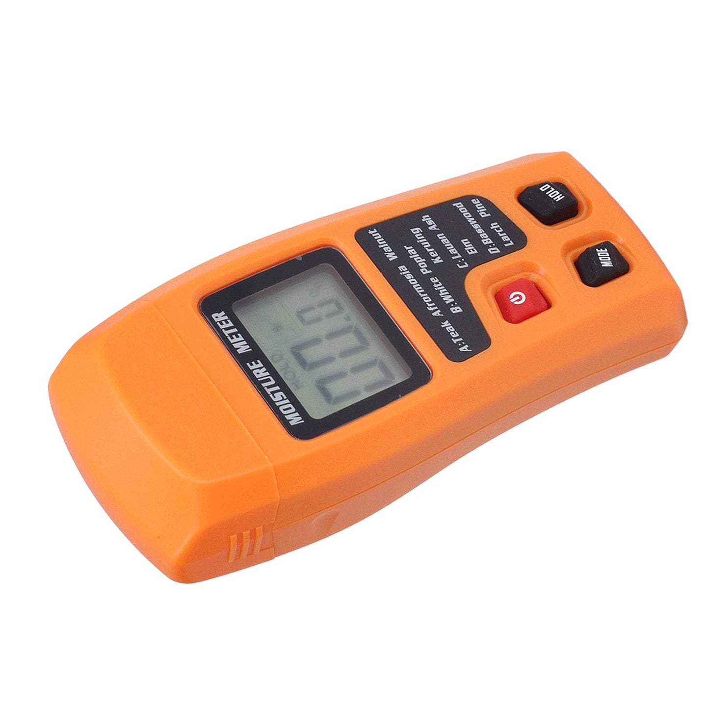 Wood Moisture Meter High Accuracy 4 Modes Orange Moisture Detector for Medicinal Building Materials Paper V1294-YM0523-3111220104111