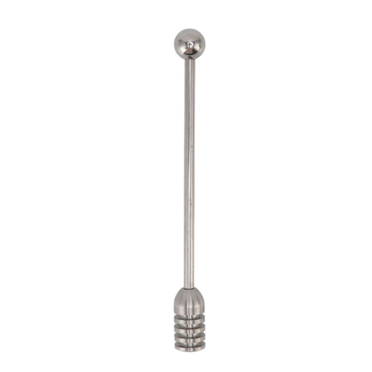 Honey Stick 15.5cm 304 Stainless Steel Fluted Design Easy Cleaning Honey Mixing Stick Coffee Stirrer Stirring V1294-YM0523-3111220104411