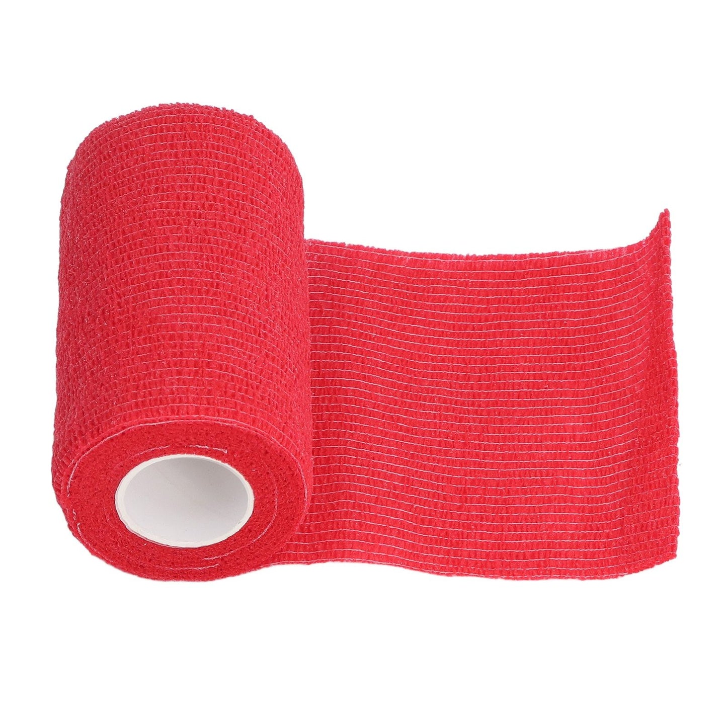 12Pcs Bandage Wrap Natural Latex Elastic Self Adhesive Wrap for Cows Dogs Horses 10cm Red V1294-YM0523-3111220104711
