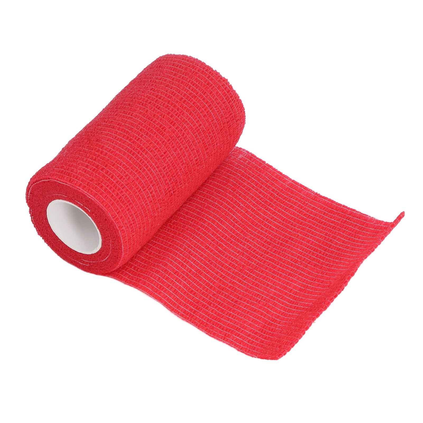 12Pcs Bandage Wrap Natural Latex Elastic Self Adhesive Wrap for Cows Dogs Horses 10cm Red V1294-YM0523-3111220104711
