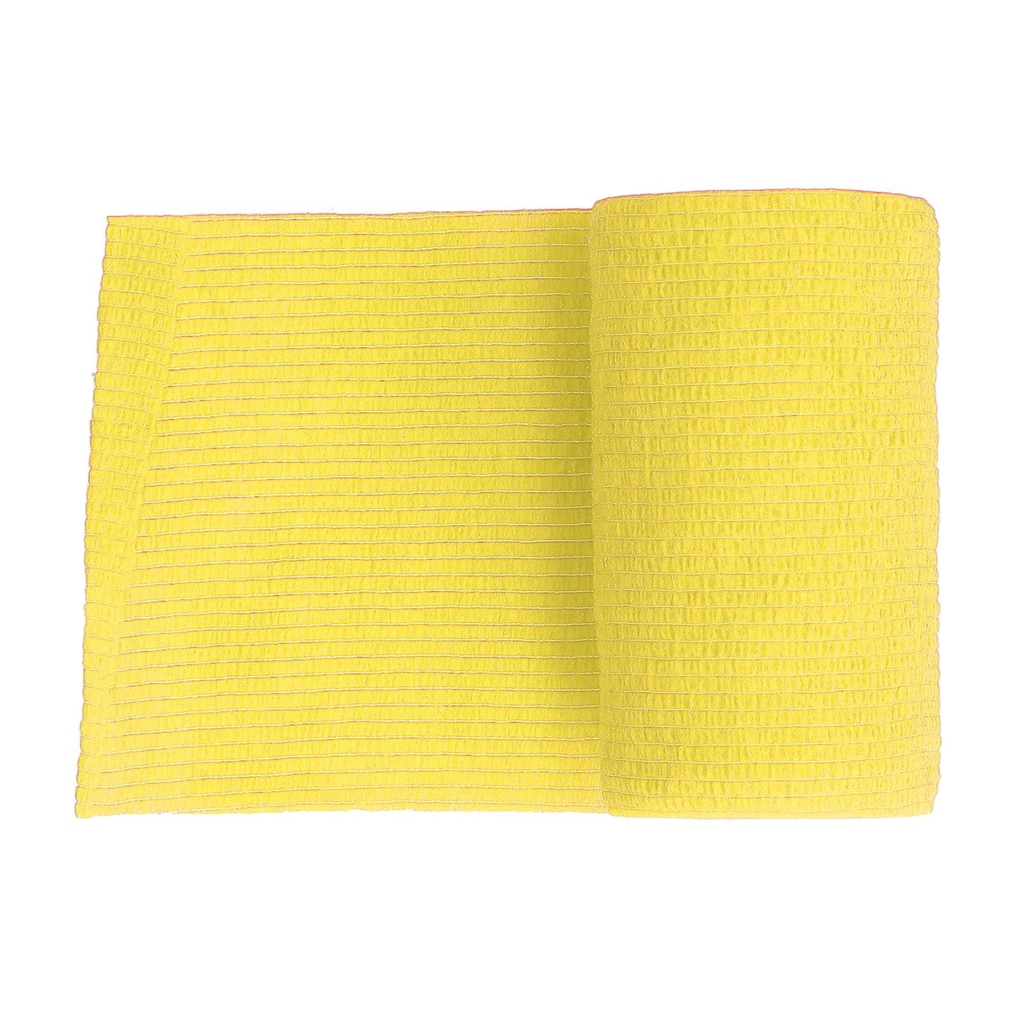 12Pcs Bandage Wrap Natural Latex Elastic Self Adhesive Wrap for Cows Dogs Horses 10cm Yellow V1294-YM0523-3111220104712