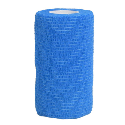12Pcs Bandage Wrap Natural Latex Elastic Self Adhesive Wrap for Cows Dogs Horses 10cm Blue V1294-YM0523-3111220104713
