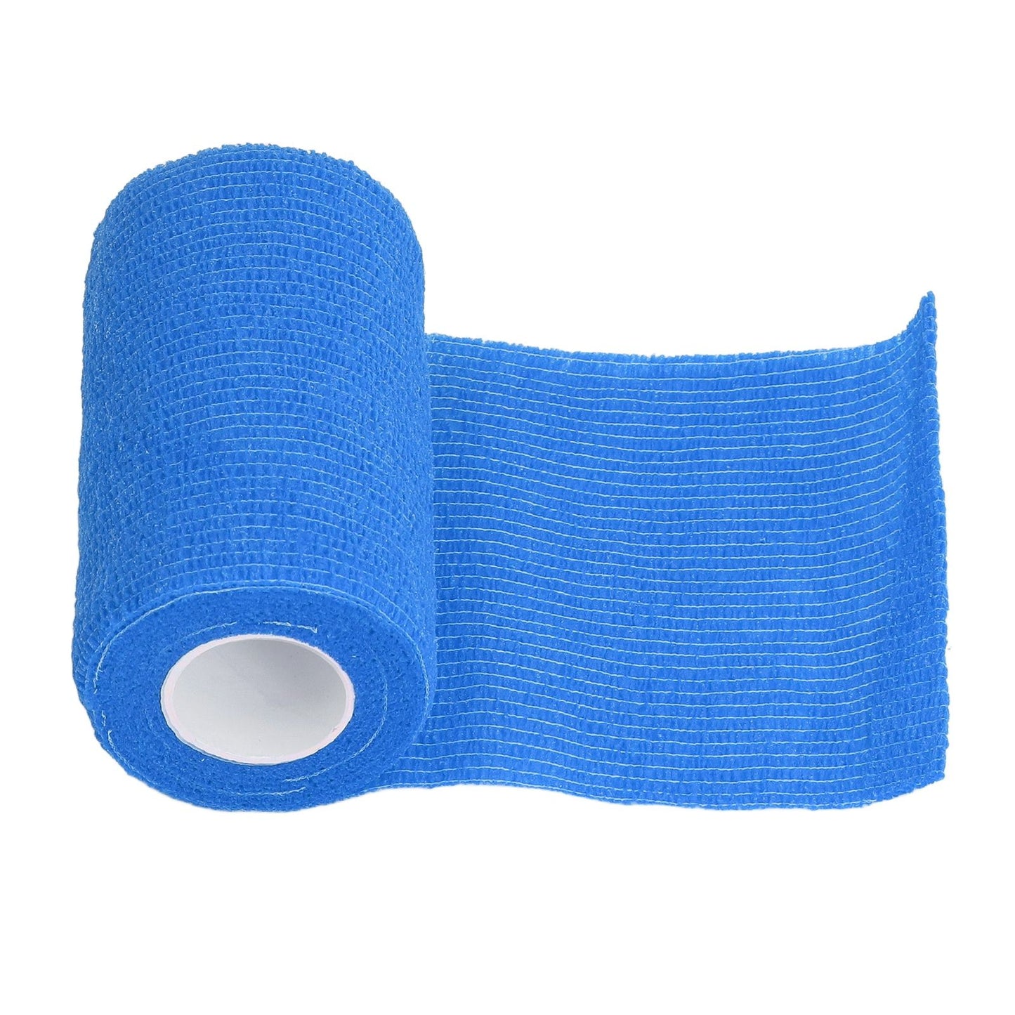 12Pcs Bandage Wrap Natural Latex Elastic Self Adhesive Wrap for Cows Dogs Horses 10cm Blue V1294-YM0523-3111220104713