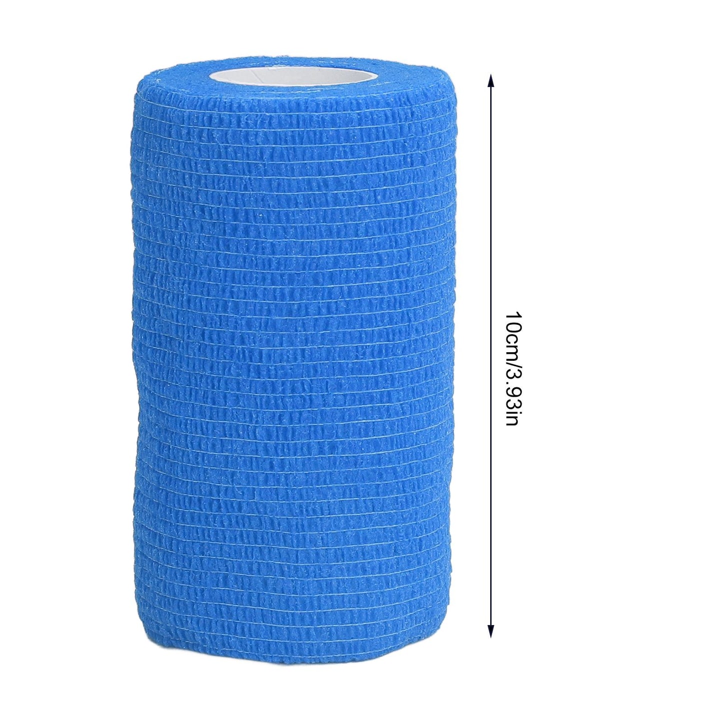 12Pcs Bandage Wrap Natural Latex Elastic Self Adhesive Wrap for Cows Dogs Horses 10cm Blue V1294-YM0523-3111220104713