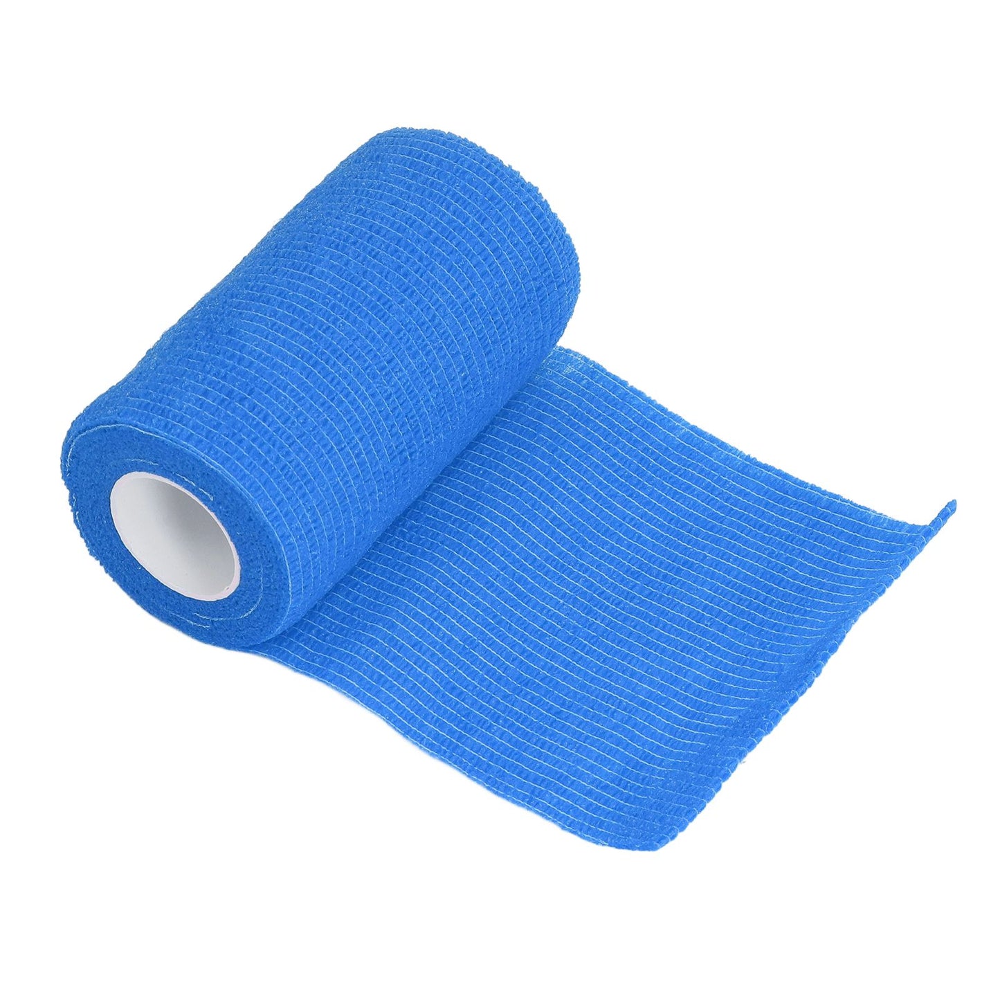 12Pcs Bandage Wrap Natural Latex Elastic Self Adhesive Wrap for Cows Dogs Horses 10cm Blue V1294-YM0523-3111220104713