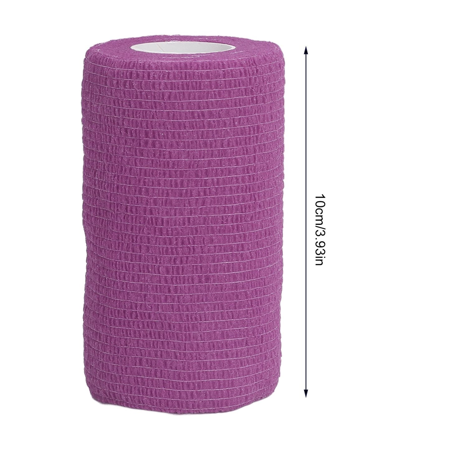 12Pcs Bandage Wrap Natural Latex Elastic Self Adhesive Wrap for Cows Dogs Horses 10cm Purple V1294-YM0523-3111220104715