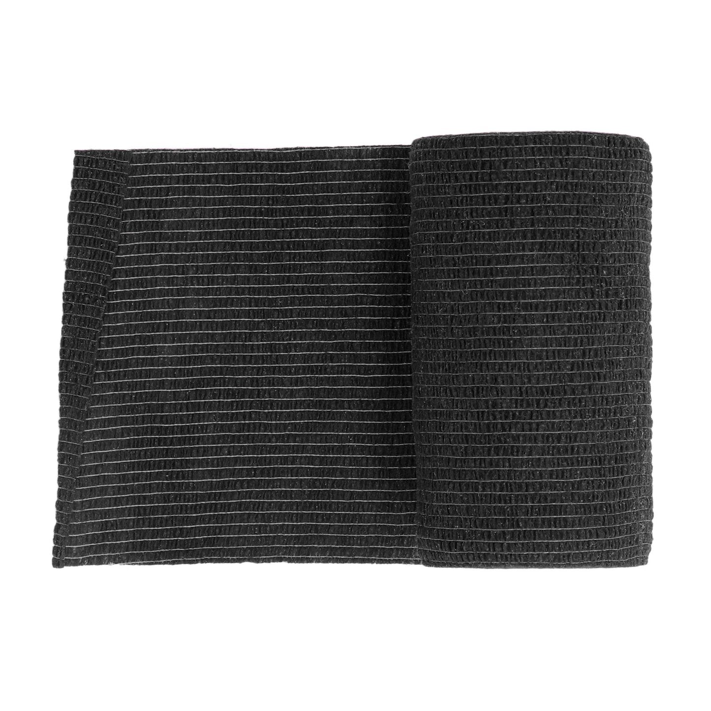 12Pcs Bandage Wrap Natural Latex Elastic Self Adhesive Wrap for Cows Dogs Horses 10cm Black V1294-YM0523-3111220104716