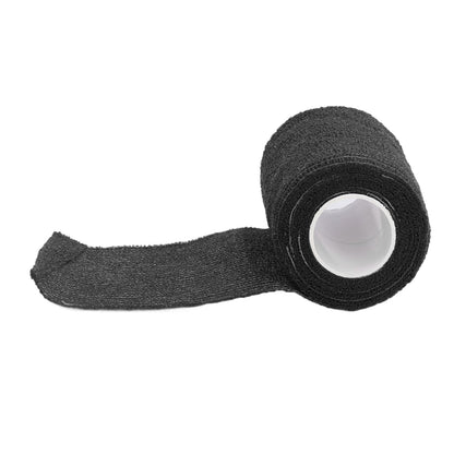 12Pcs Bandage Wrap Natural Latex Elastic Self Adhesive Wrap for Cows Dogs Horses 10cm Black V1294-YM0523-3111220104716