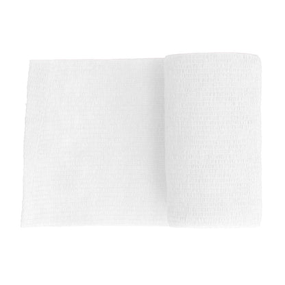 12Pcs Bandage Wrap Natural Latex Elastic Self Adhesive Wrap for Cows Dogs Horses 10cm White V1294-YM0523-3111220104717