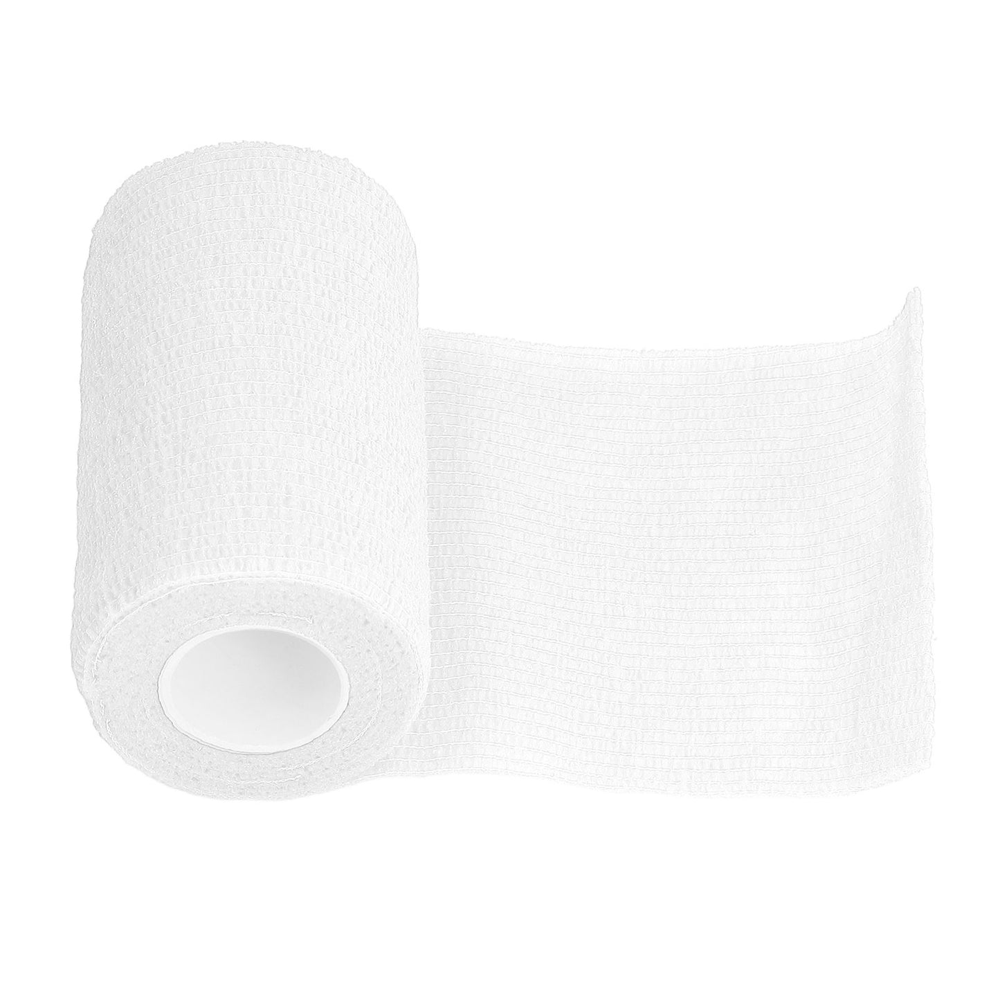 12Pcs Bandage Wrap Natural Latex Elastic Self Adhesive Wrap for Cows Dogs Horses 10cm White V1294-YM0523-3111220104717