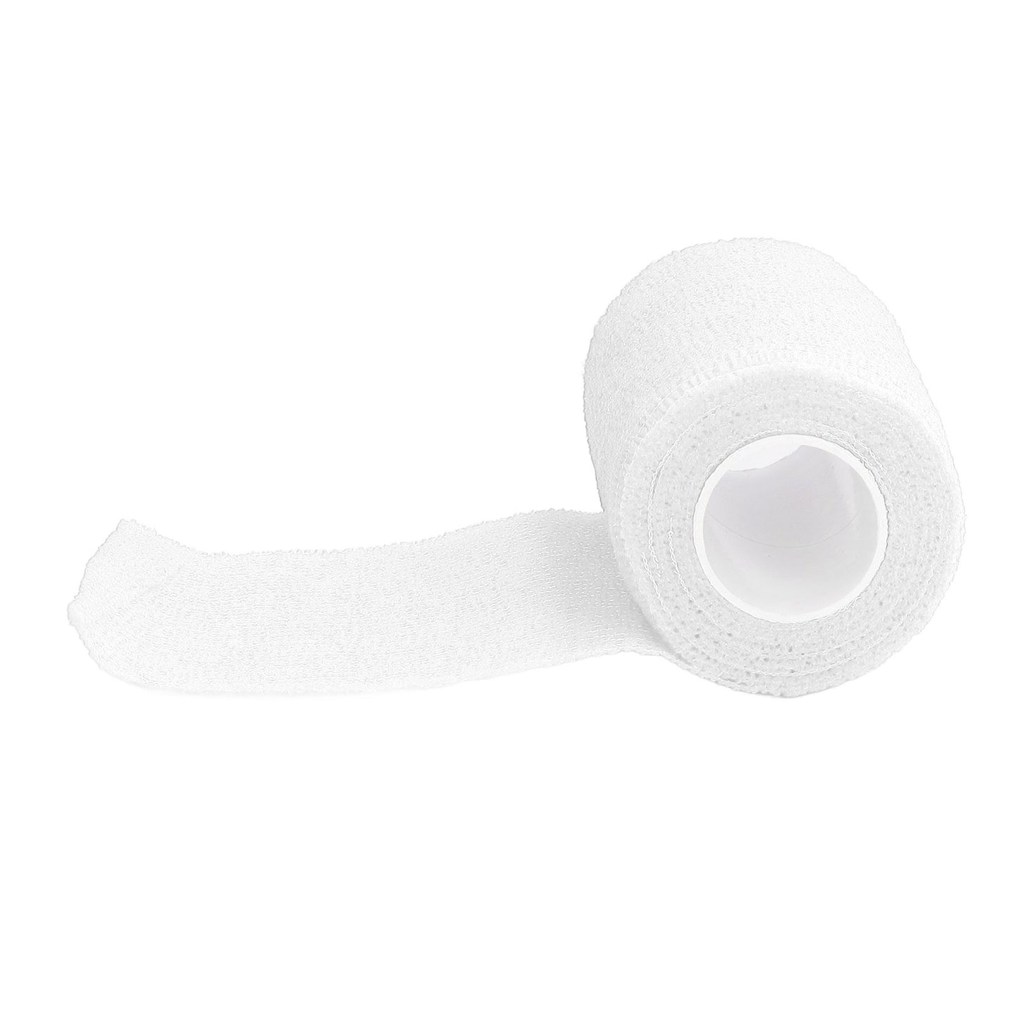 12Pcs Bandage Wrap Natural Latex Elastic Self Adhesive Wrap for Cows Dogs Horses 10cm White V1294-YM0523-3111220104717