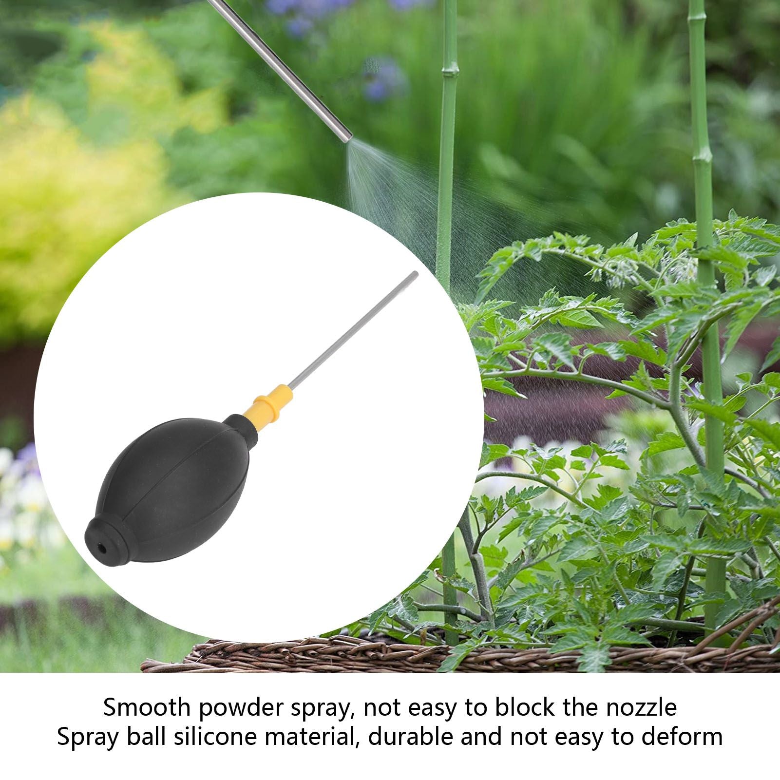 Handheld Termite Dispenser Pest Control Sprayer Dispenser Bulb Duster Insecticide Sprayer V1294-YM0523-3111220108211