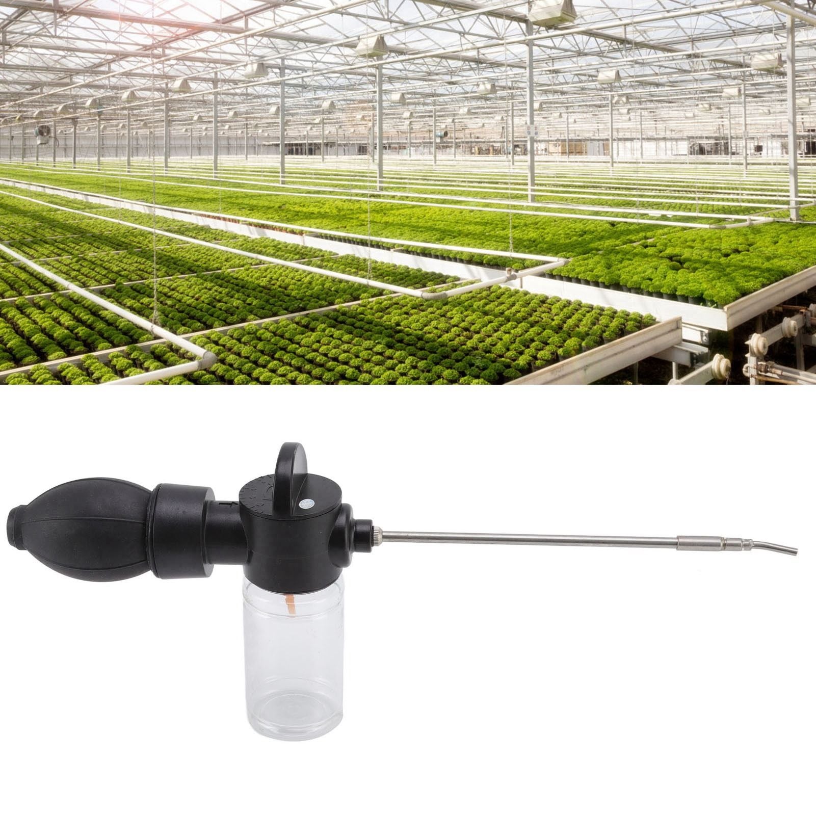 Pest Control Bulb Duster with 3 Stainless Steel Nozzles Termite Removal Tool Set for Agriculture Forestry V1294-YM0523-3111220108411