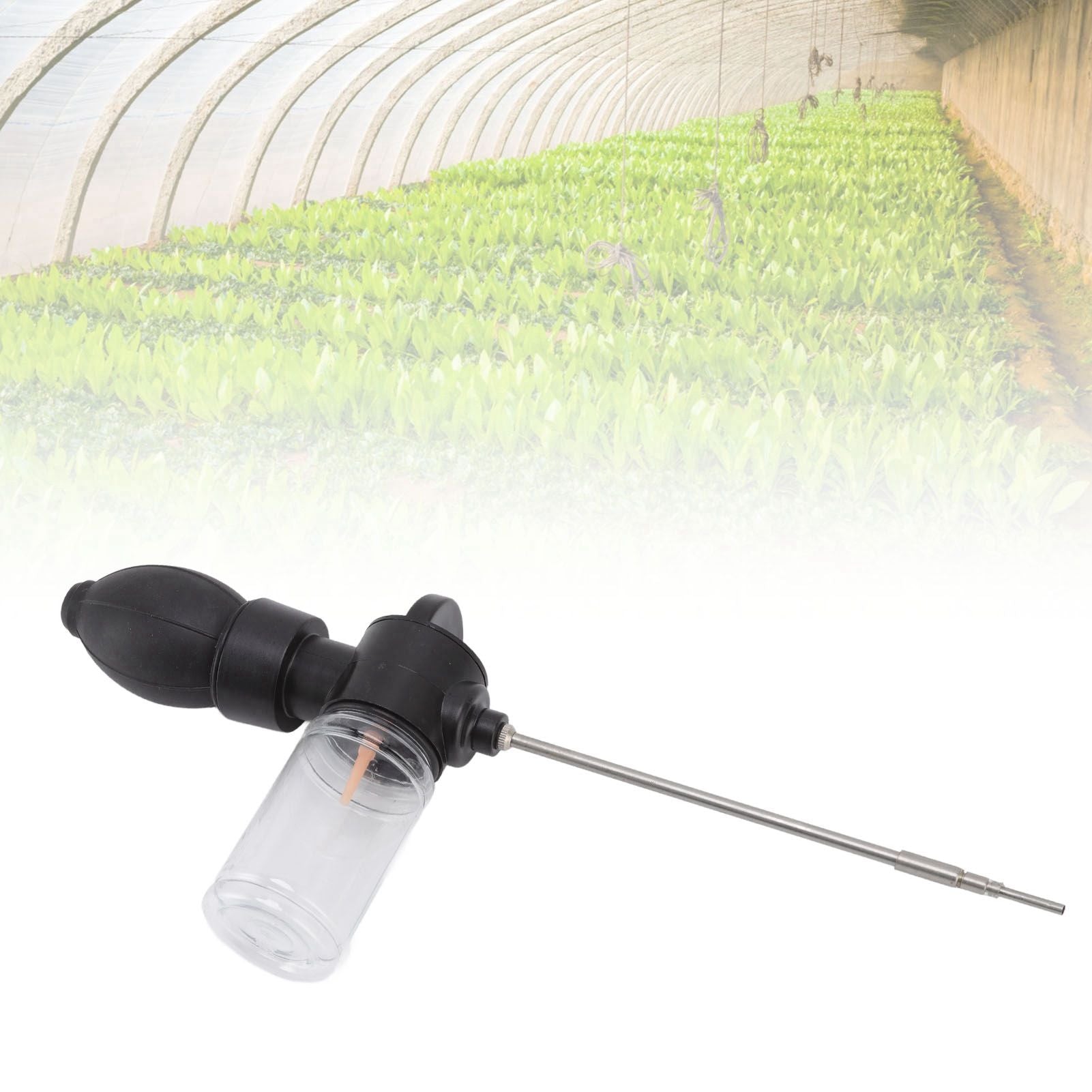 Pest Control Bulb Duster with 3 Stainless Steel Nozzles Termite Removal Tool Set for Agriculture Forestry V1294-YM0523-3111220108411
