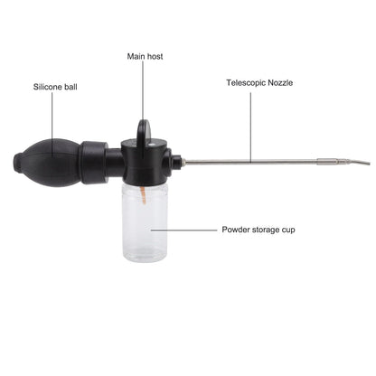 Pest Control Bulb Duster with 3 Stainless Steel Nozzles Termite Removal Tool Set for Agriculture Forestry V1294-YM0523-3111220108411