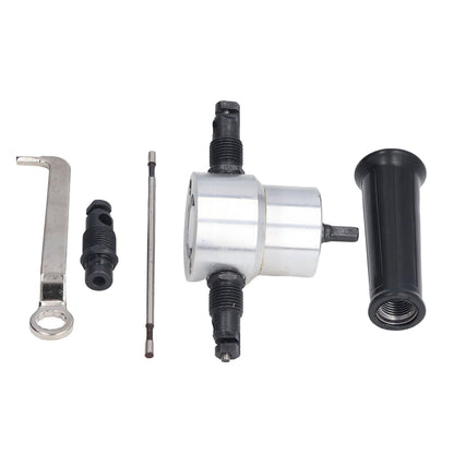 Double Head Sheet Metal Nibbler Cutter Adjustment High Hardness Multifunctional Drill Attachment Metal V1294-YM0523-3111220109111