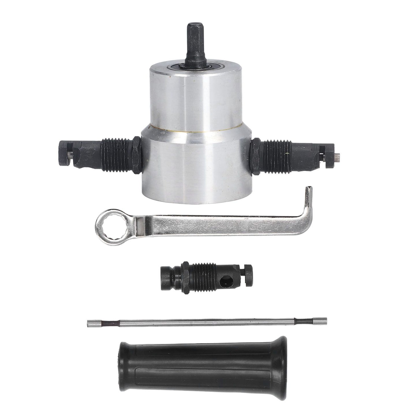 Double Head Sheet Metal Nibbler Cutter Adjustment High Hardness Multifunctional Drill Attachment Metal V1294-YM0523-3111220109111