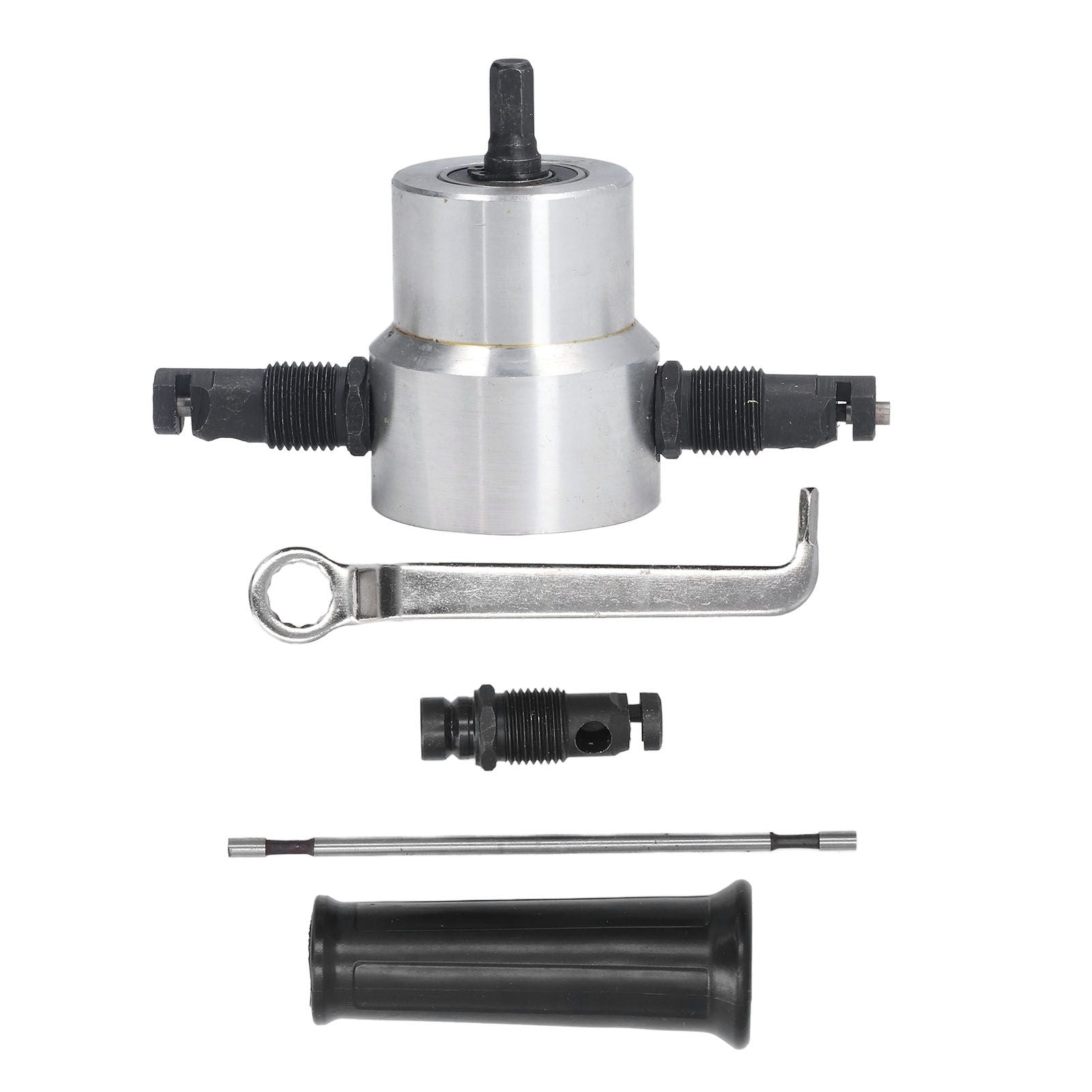 Double Head Sheet Metal Nibbler Cutter Adjustment High Hardness Multifunctional Drill Attachment Metal V1294-YM0523-3111220109111